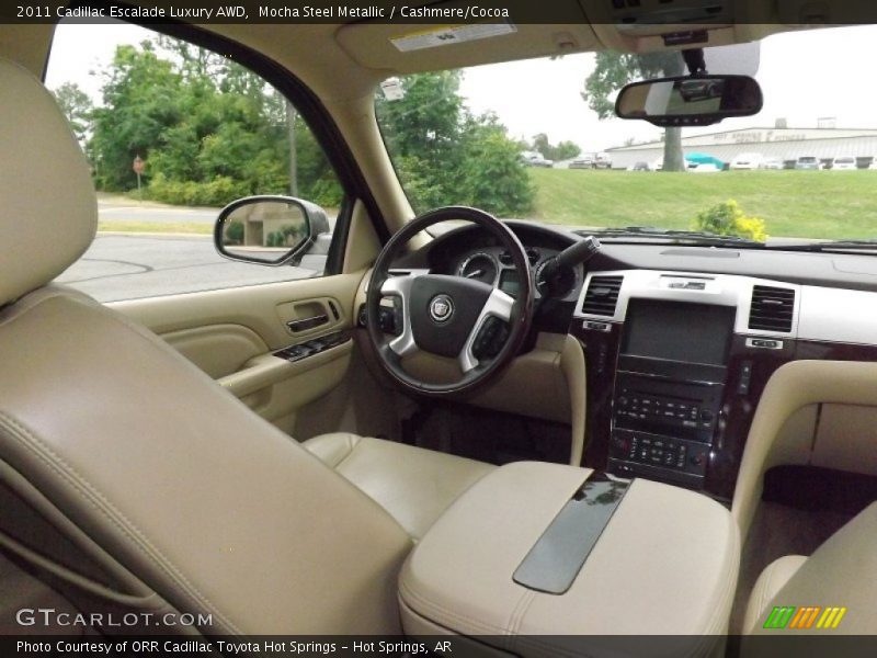Mocha Steel Metallic / Cashmere/Cocoa 2011 Cadillac Escalade Luxury AWD