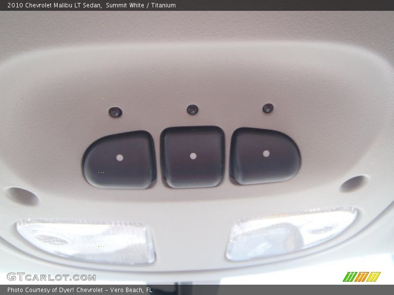 Summit White / Titanium 2010 Chevrolet Malibu LT Sedan