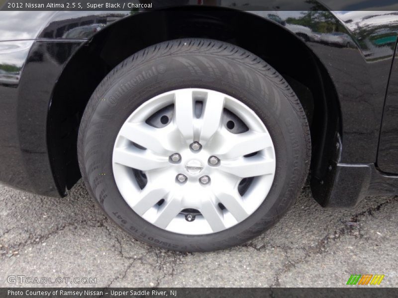 Super Black / Charcoal 2012 Nissan Altima 2.5 S
