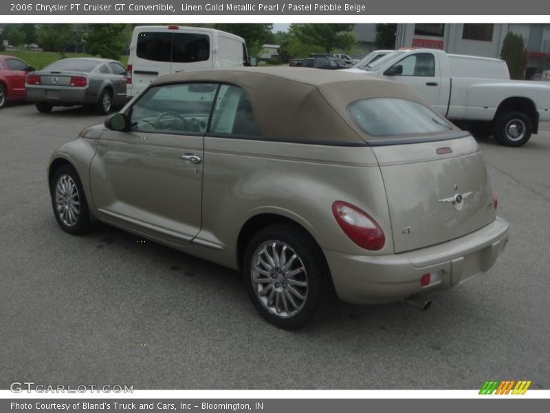 Linen Gold Metallic Pearl / Pastel Pebble Beige 2006 Chrysler PT Cruiser GT Convertible