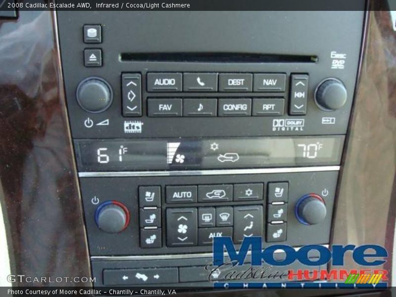 Infrared / Cocoa/Light Cashmere 2008 Cadillac Escalade AWD