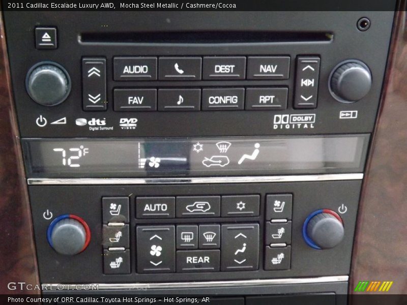 Mocha Steel Metallic / Cashmere/Cocoa 2011 Cadillac Escalade Luxury AWD