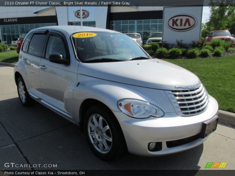 Bright Silver Metallic / Pastel Slate Gray 2010 Chrysler PT Cruiser Classic