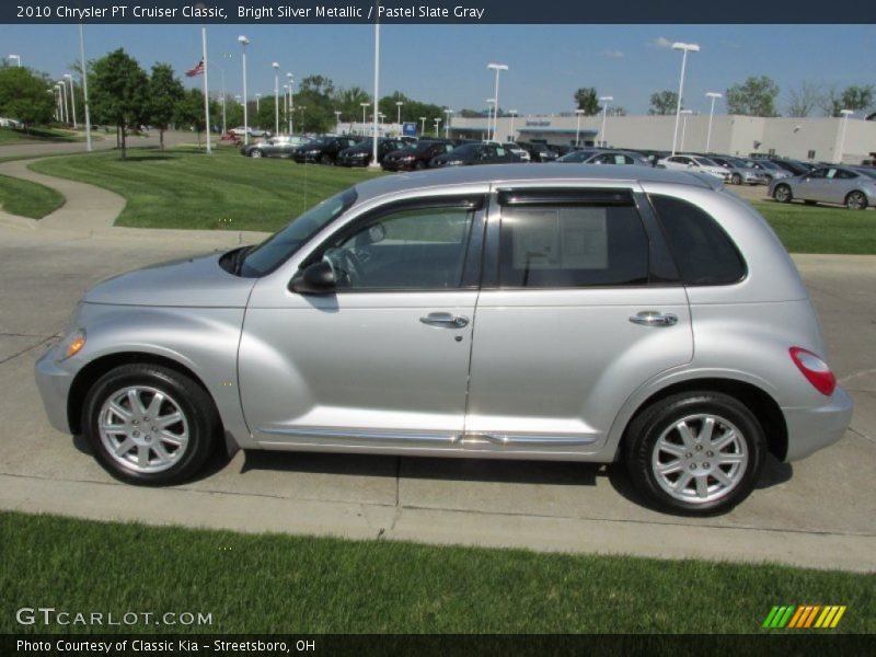 Bright Silver Metallic / Pastel Slate Gray 2010 Chrysler PT Cruiser Classic