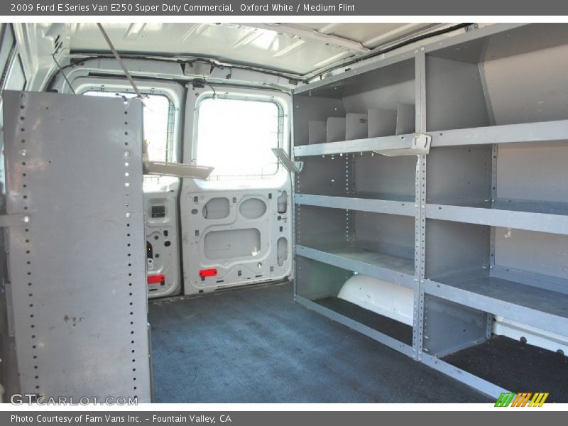 Oxford White / Medium Flint 2009 Ford E Series Van E250 Super Duty Commercial