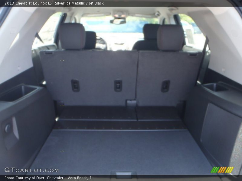 Silver Ice Metallic / Jet Black 2013 Chevrolet Equinox LS