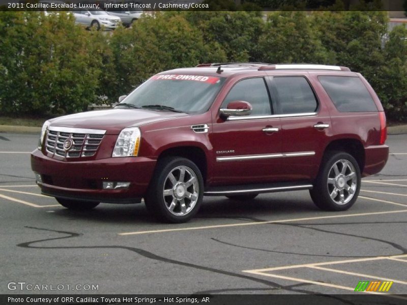 Infrared Tincoat / Cashmere/Cocoa 2011 Cadillac Escalade Luxury