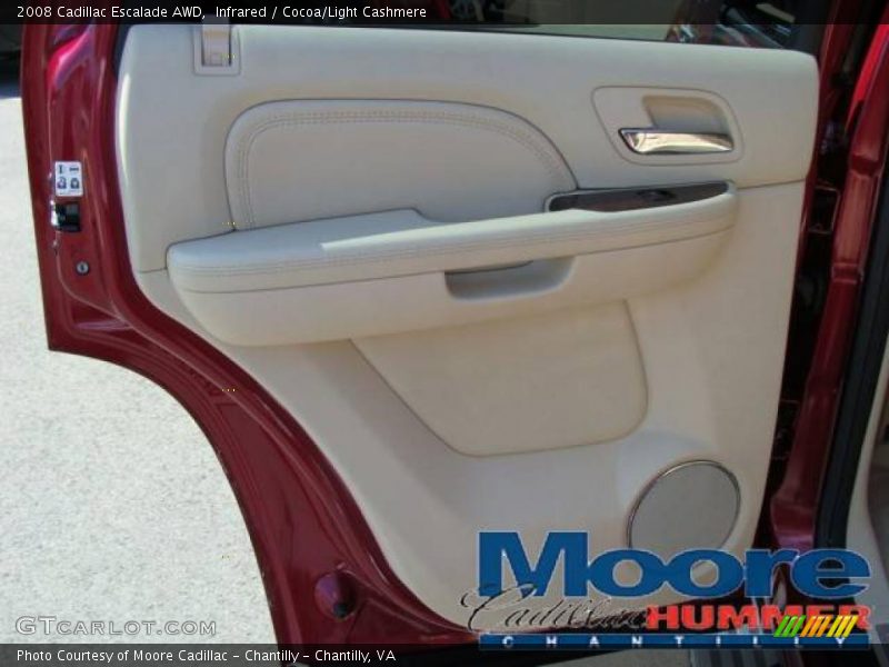 Infrared / Cocoa/Light Cashmere 2008 Cadillac Escalade AWD