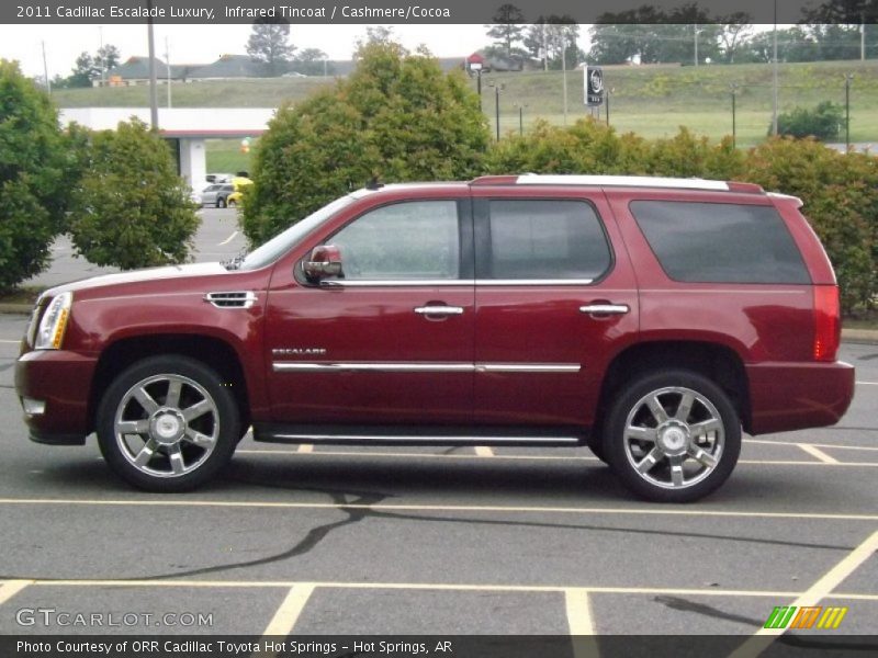Infrared Tincoat / Cashmere/Cocoa 2011 Cadillac Escalade Luxury