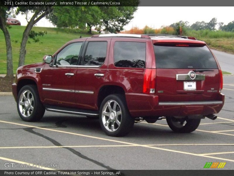 Infrared Tincoat / Cashmere/Cocoa 2011 Cadillac Escalade Luxury