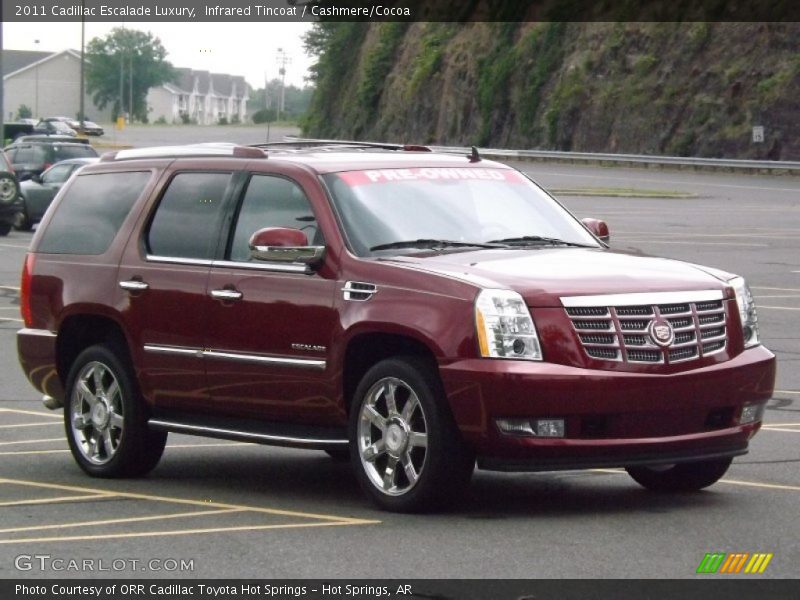 Infrared Tincoat / Cashmere/Cocoa 2011 Cadillac Escalade Luxury