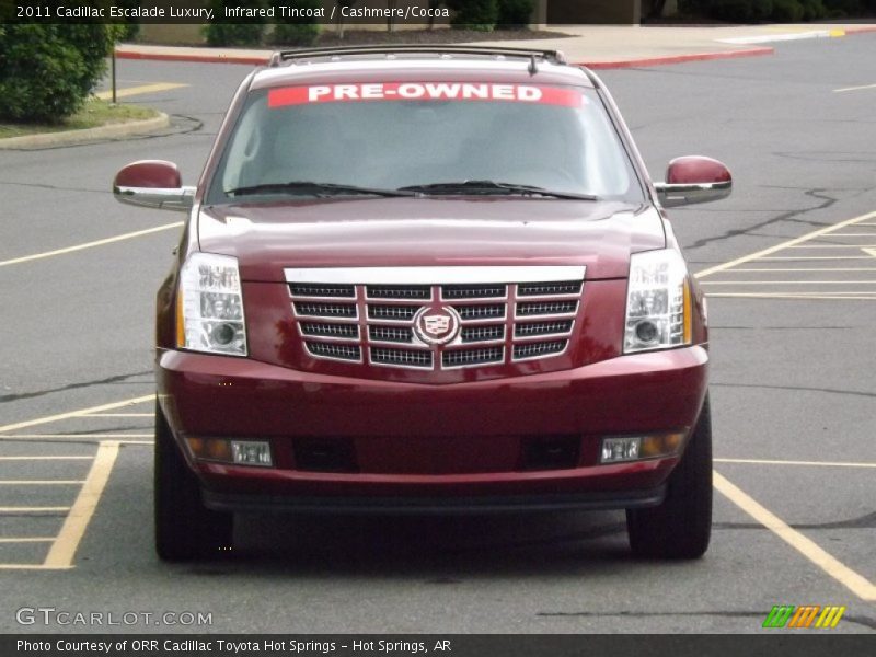 Infrared Tincoat / Cashmere/Cocoa 2011 Cadillac Escalade Luxury
