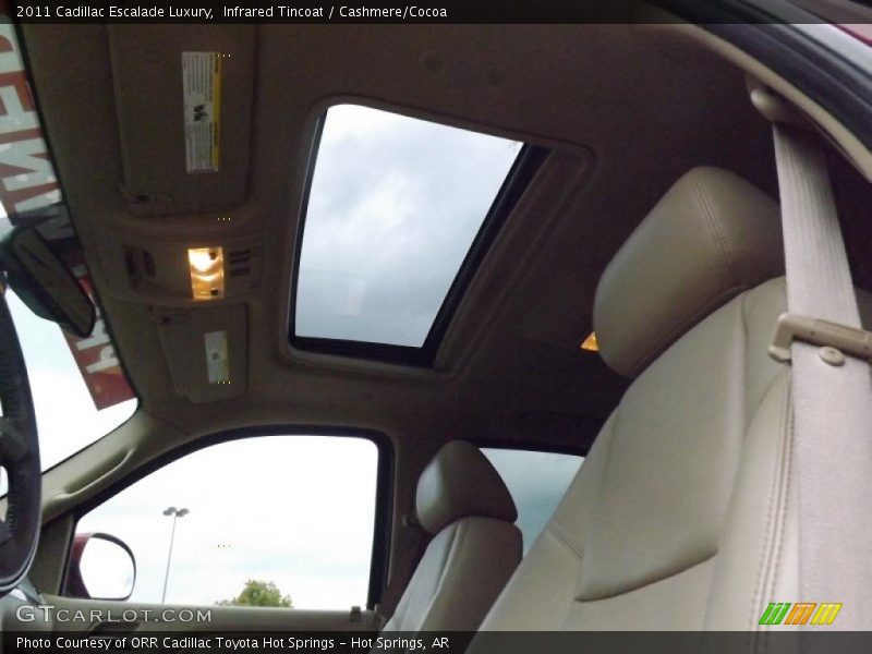 Infrared Tincoat / Cashmere/Cocoa 2011 Cadillac Escalade Luxury