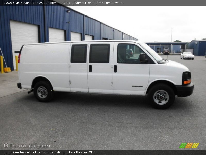 Summit White / Medium Pewter 2006 GMC Savana Van 2500 Extended Cargo