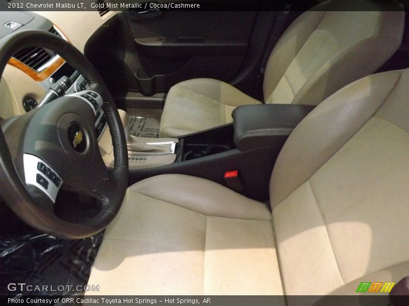 Gold Mist Metallic / Cocoa/Cashmere 2012 Chevrolet Malibu LT