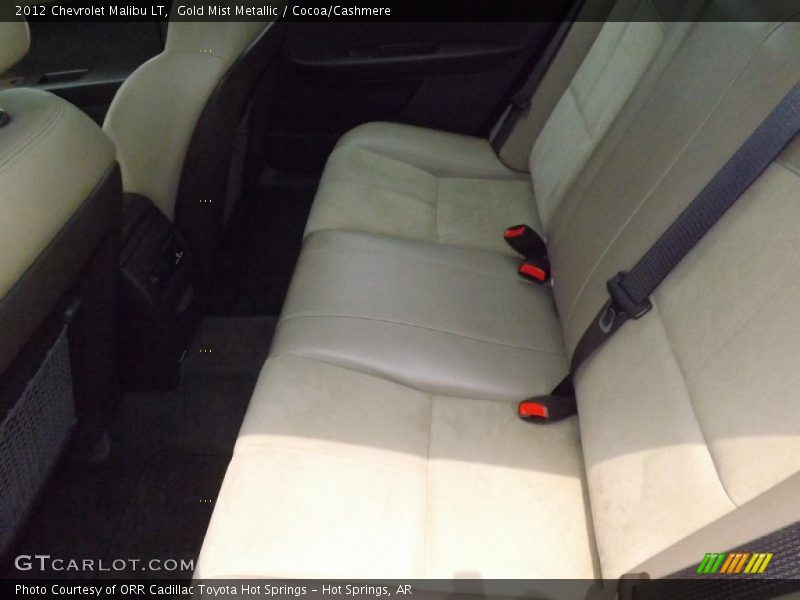 Gold Mist Metallic / Cocoa/Cashmere 2012 Chevrolet Malibu LT