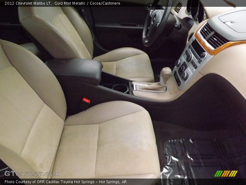 Gold Mist Metallic / Cocoa/Cashmere 2012 Chevrolet Malibu LT