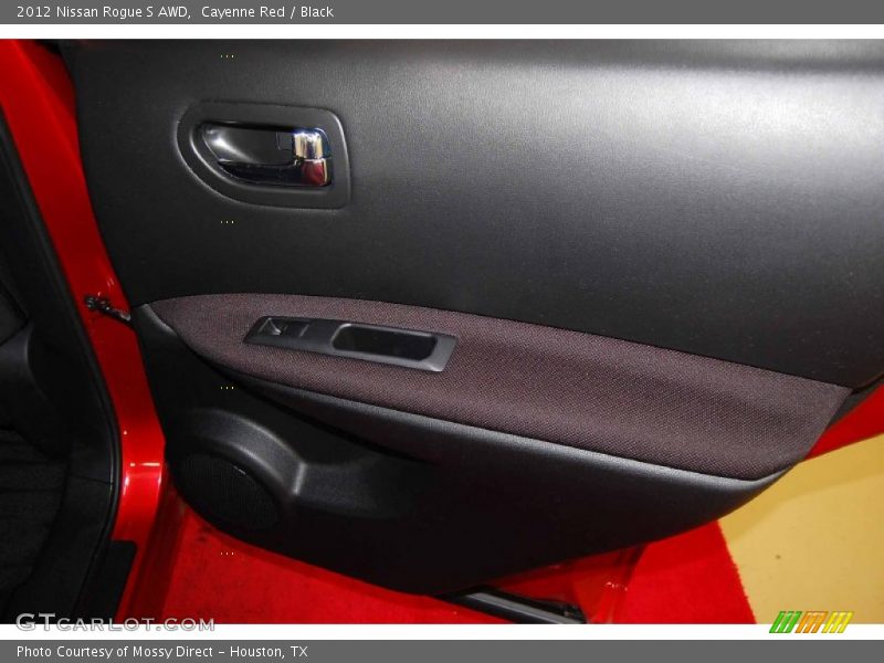 Cayenne Red / Black 2012 Nissan Rogue S AWD