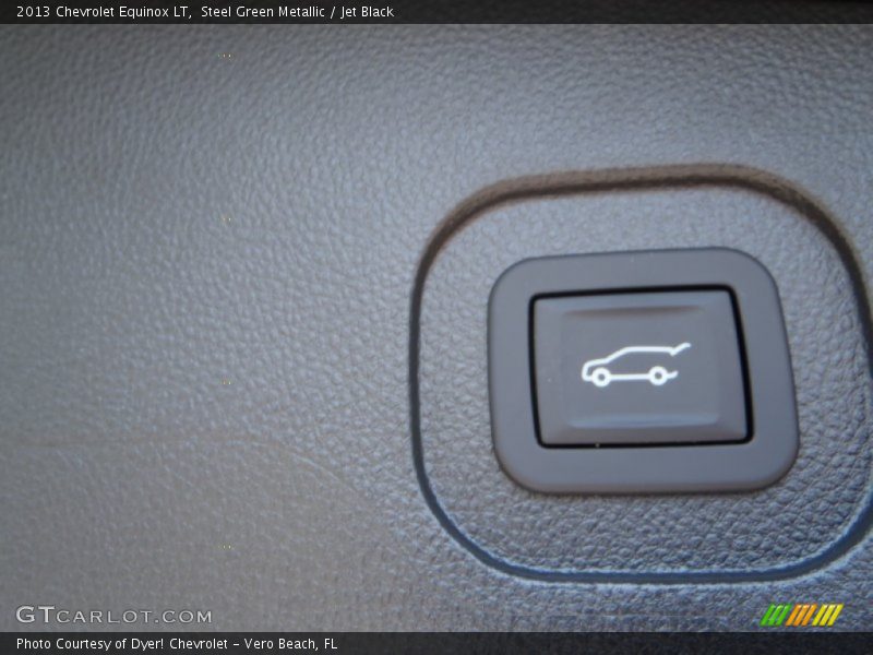 Steel Green Metallic / Jet Black 2013 Chevrolet Equinox LT