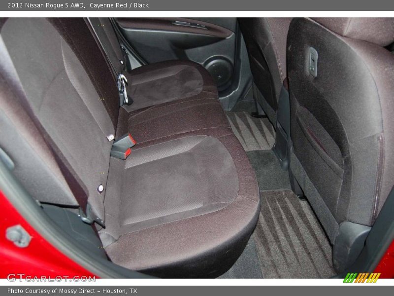 Cayenne Red / Black 2012 Nissan Rogue S AWD