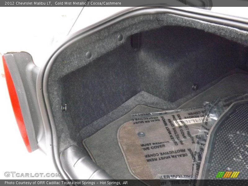 Gold Mist Metallic / Cocoa/Cashmere 2012 Chevrolet Malibu LT