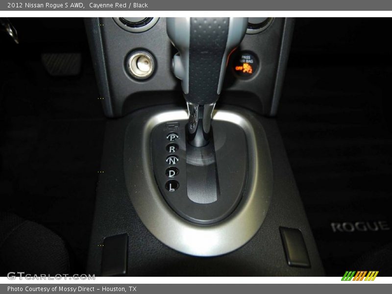 Cayenne Red / Black 2012 Nissan Rogue S AWD