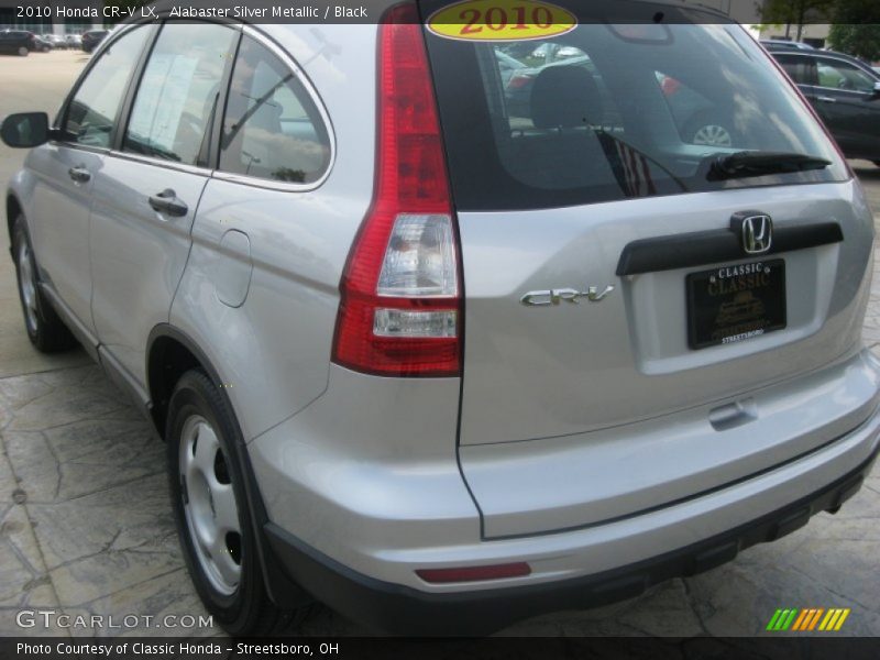 Alabaster Silver Metallic / Black 2010 Honda CR-V LX