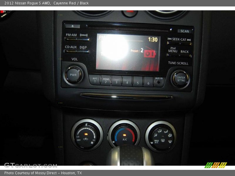 Cayenne Red / Black 2012 Nissan Rogue S AWD