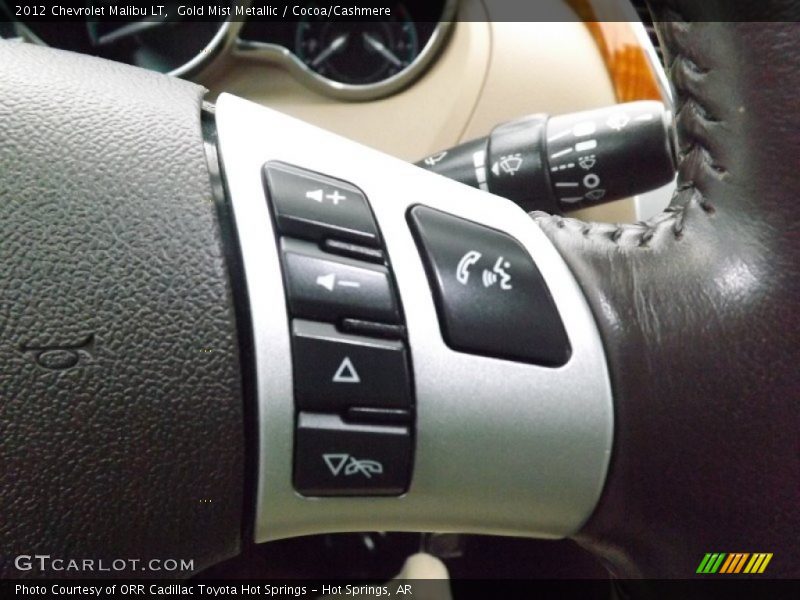 Gold Mist Metallic / Cocoa/Cashmere 2012 Chevrolet Malibu LT