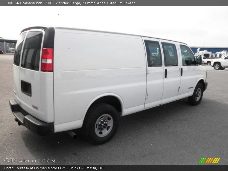 Summit White / Medium Pewter 2006 GMC Savana Van 2500 Extended Cargo
