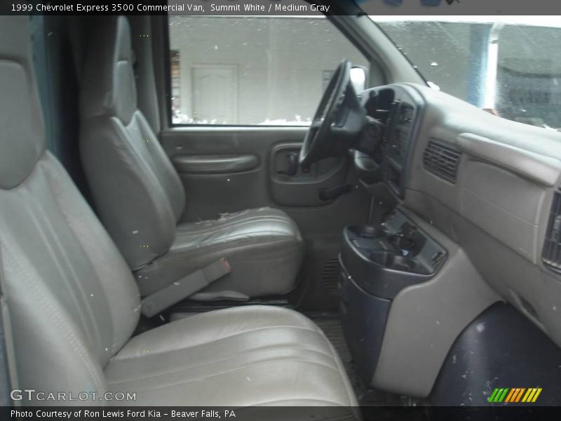 Summit White / Medium Gray 1999 Chevrolet Express 3500 Commercial Van