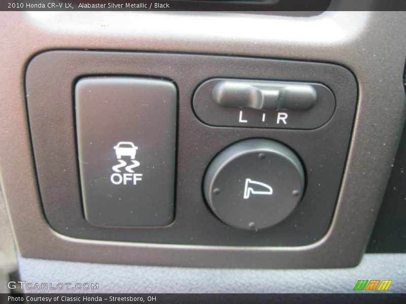 Alabaster Silver Metallic / Black 2010 Honda CR-V LX