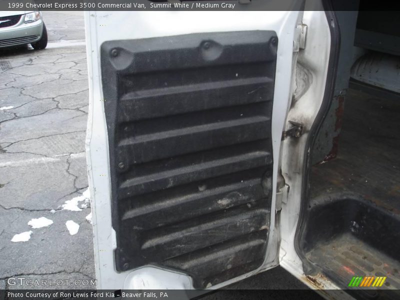Summit White / Medium Gray 1999 Chevrolet Express 3500 Commercial Van