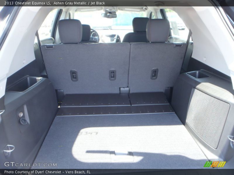 Ashen Gray Metallic / Jet Black 2013 Chevrolet Equinox LS