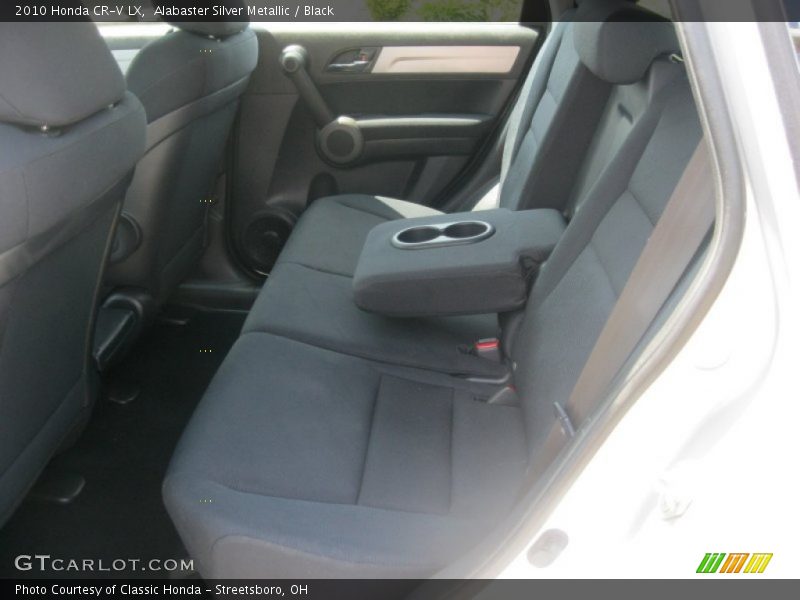 Alabaster Silver Metallic / Black 2010 Honda CR-V LX