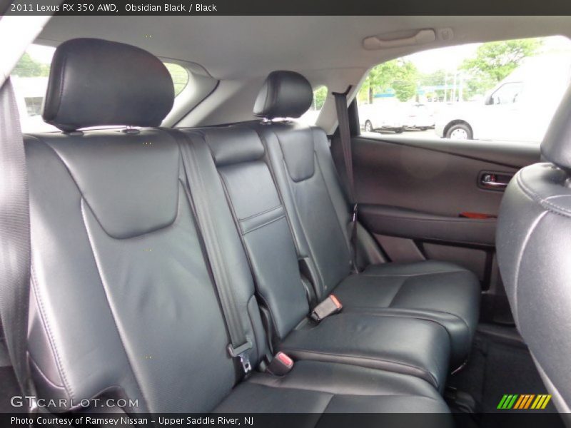 Obsidian Black / Black 2011 Lexus RX 350 AWD