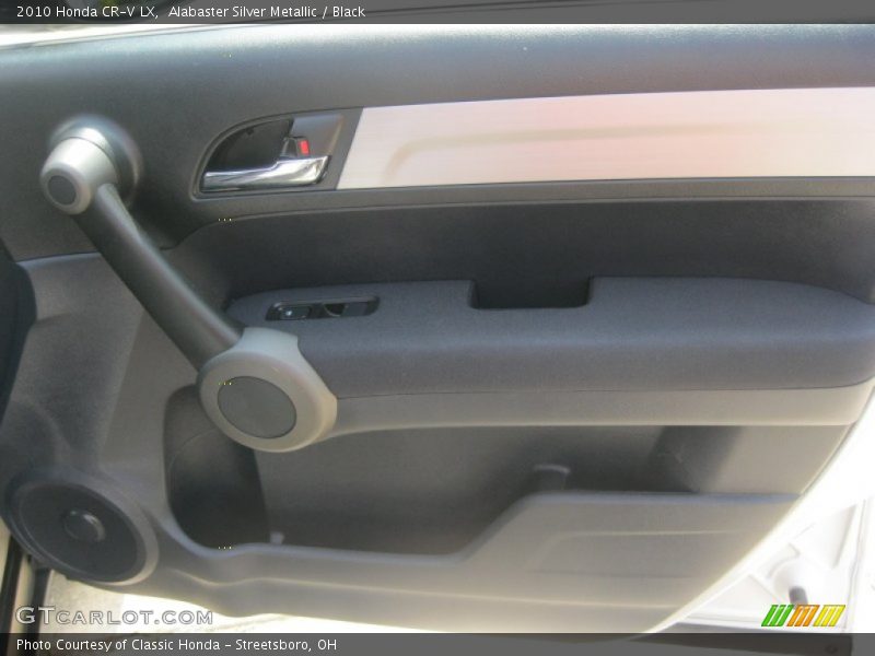 Alabaster Silver Metallic / Black 2010 Honda CR-V LX