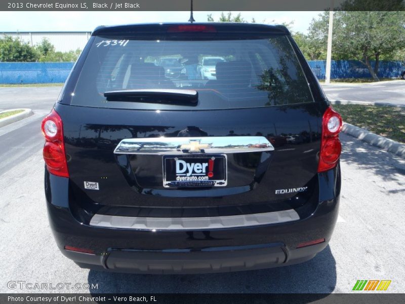 Black / Jet Black 2013 Chevrolet Equinox LS