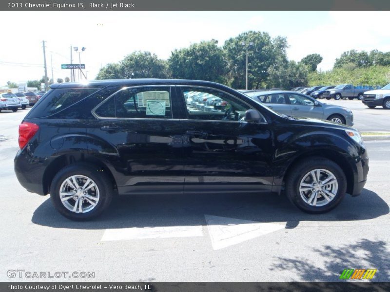 Black / Jet Black 2013 Chevrolet Equinox LS