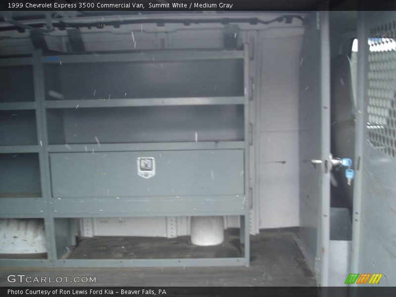 Summit White / Medium Gray 1999 Chevrolet Express 3500 Commercial Van