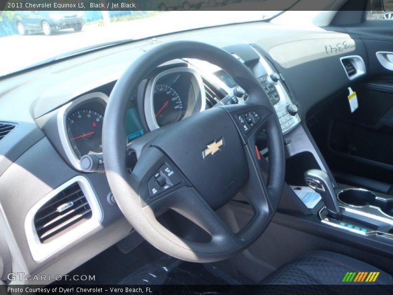 Black / Jet Black 2013 Chevrolet Equinox LS