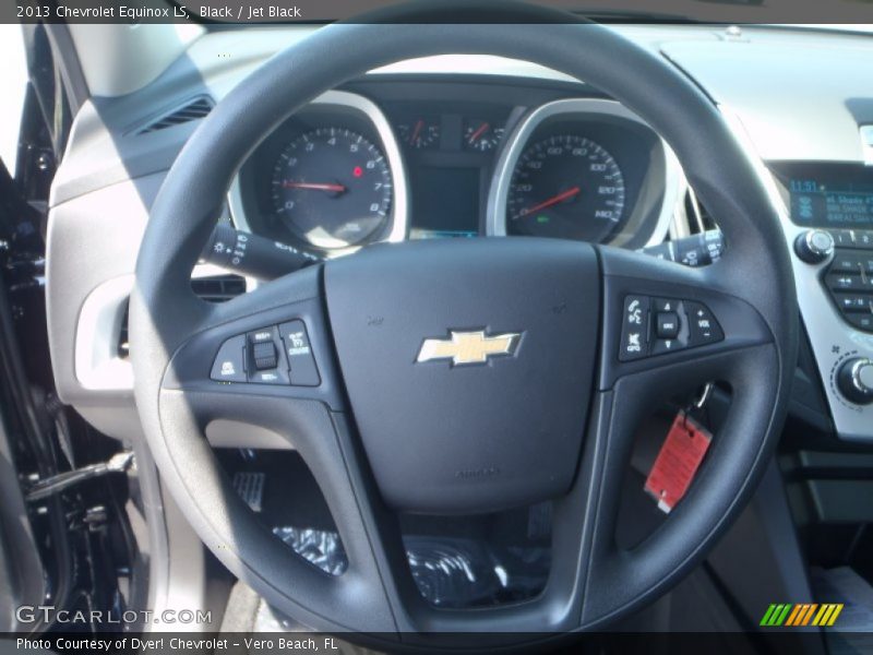 Black / Jet Black 2013 Chevrolet Equinox LS