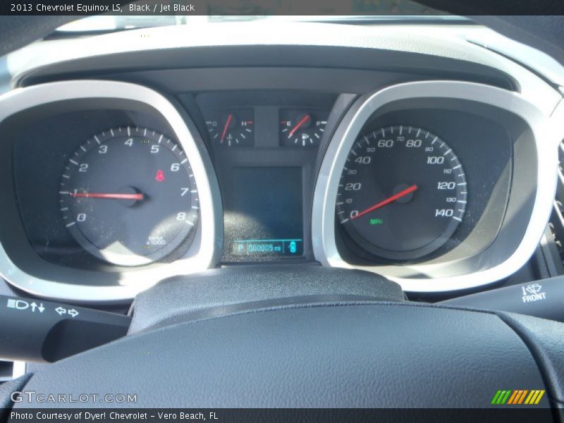 Black / Jet Black 2013 Chevrolet Equinox LS