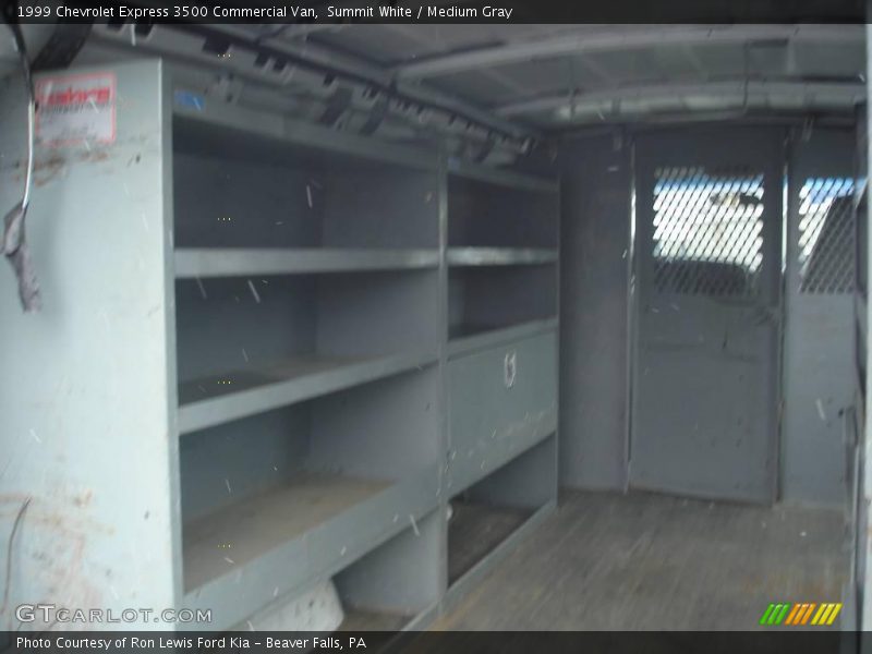 Summit White / Medium Gray 1999 Chevrolet Express 3500 Commercial Van