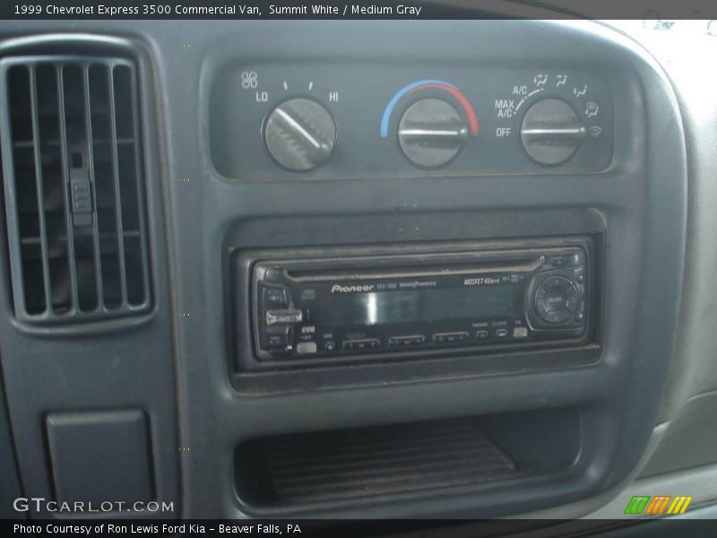 Summit White / Medium Gray 1999 Chevrolet Express 3500 Commercial Van