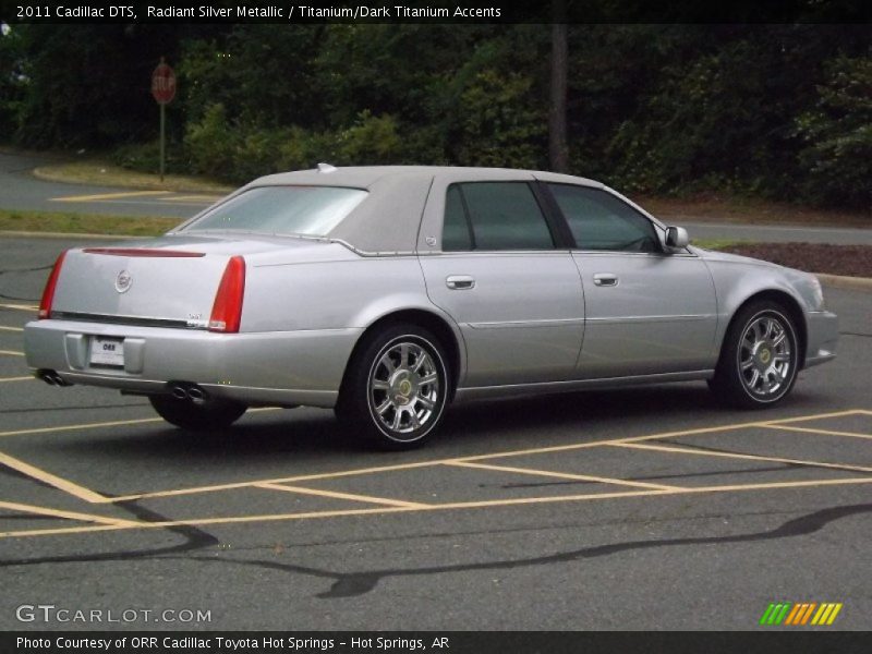 Radiant Silver Metallic / Titanium/Dark Titanium Accents 2011 Cadillac DTS