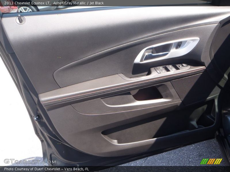 Ashen Gray Metallic / Jet Black 2013 Chevrolet Equinox LT