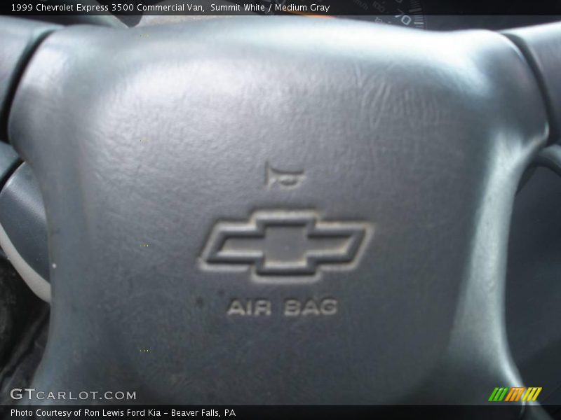 Summit White / Medium Gray 1999 Chevrolet Express 3500 Commercial Van