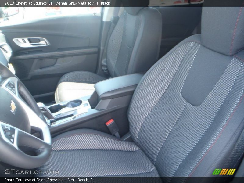 Ashen Gray Metallic / Jet Black 2013 Chevrolet Equinox LT
