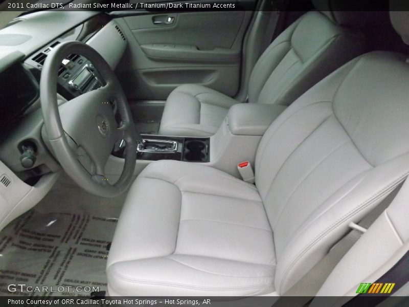  2011 DTS  Titanium/Dark Titanium Accents Interior